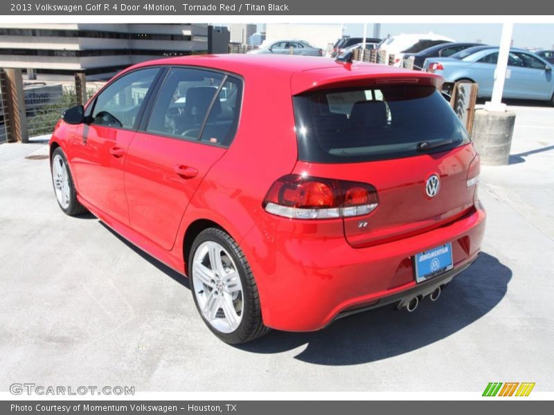 Tornado Red / Titan Black 2013 Volkswagen Golf R 4 Door 4Motion