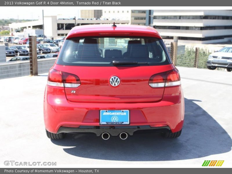 Tornado Red / Titan Black 2013 Volkswagen Golf R 4 Door 4Motion