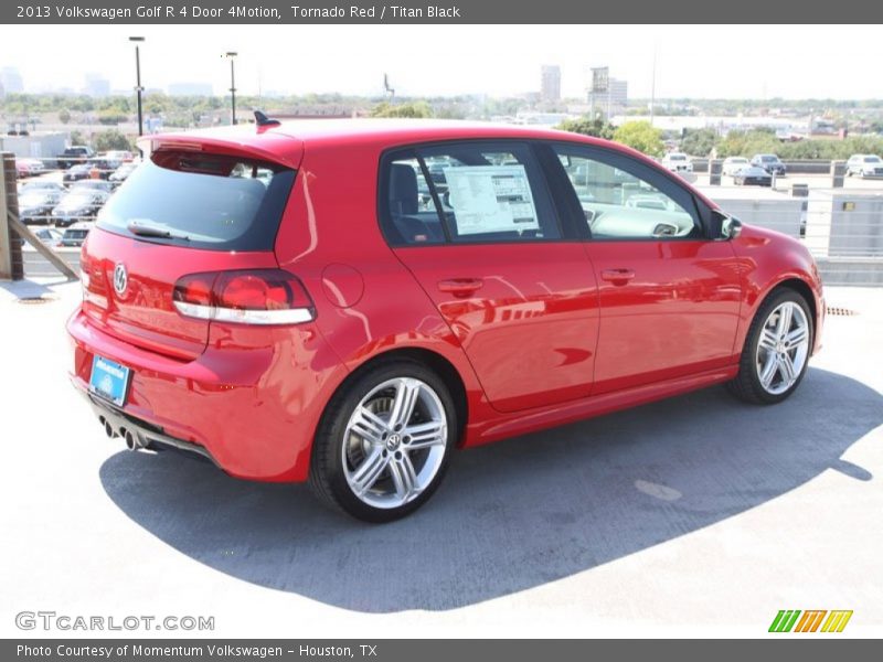 Tornado Red / Titan Black 2013 Volkswagen Golf R 4 Door 4Motion