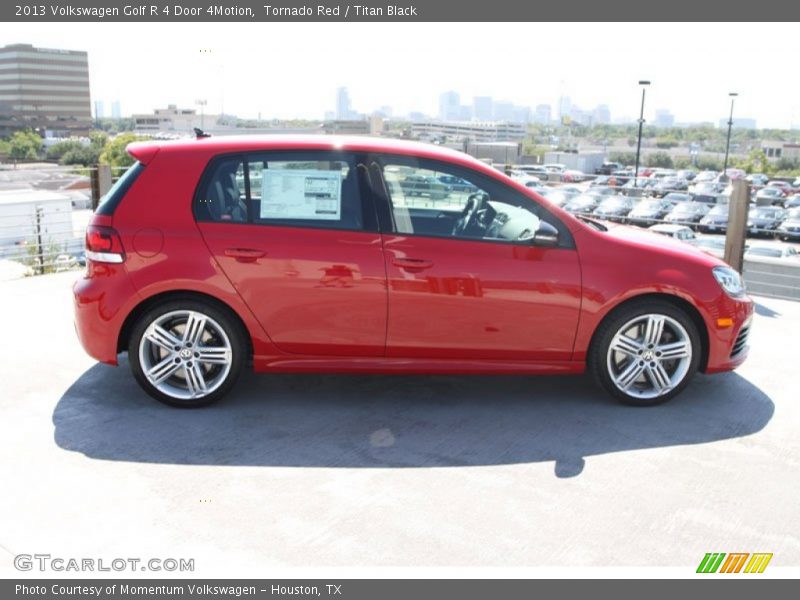 Tornado Red / Titan Black 2013 Volkswagen Golf R 4 Door 4Motion