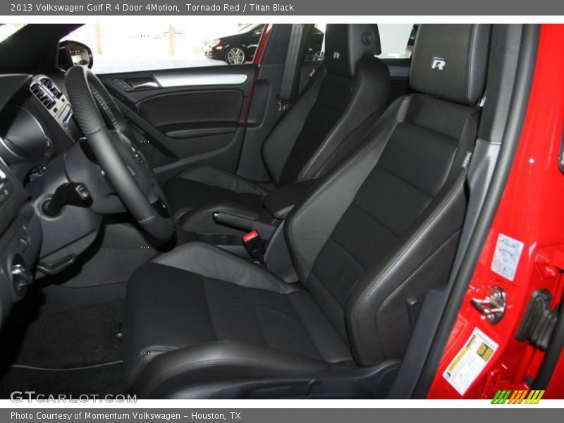 Tornado Red / Titan Black 2013 Volkswagen Golf R 4 Door 4Motion
