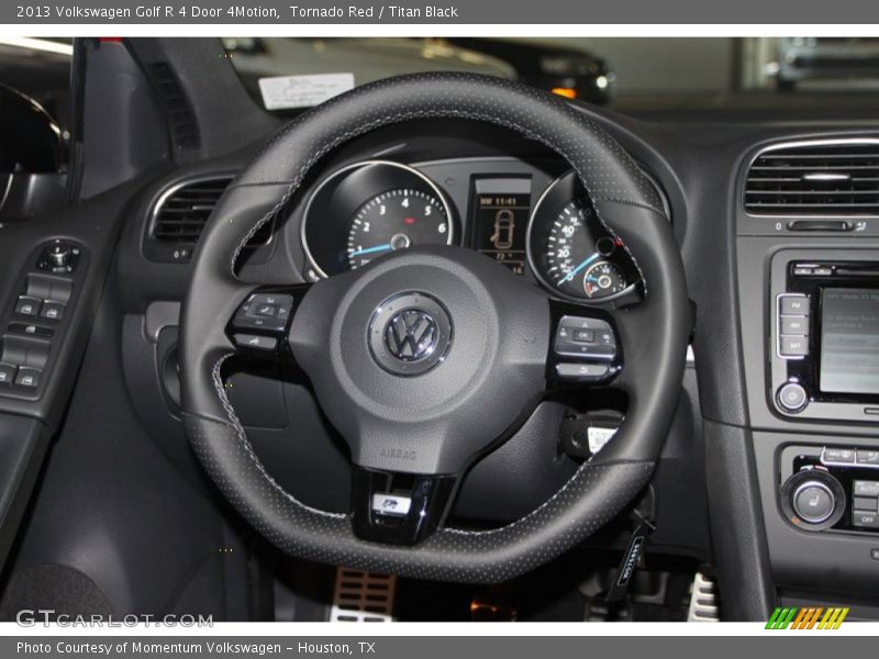  2013 Golf R 4 Door 4Motion Steering Wheel