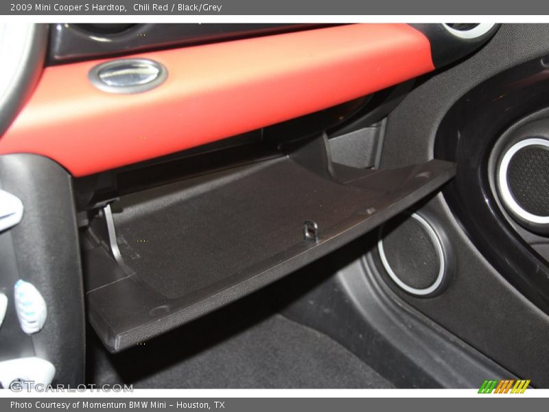 Chili Red / Black/Grey 2009 Mini Cooper S Hardtop