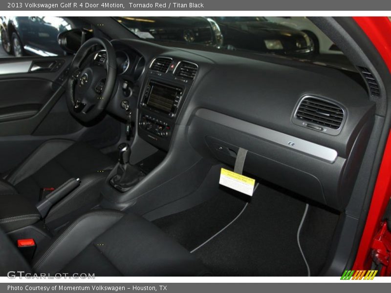 Tornado Red / Titan Black 2013 Volkswagen Golf R 4 Door 4Motion