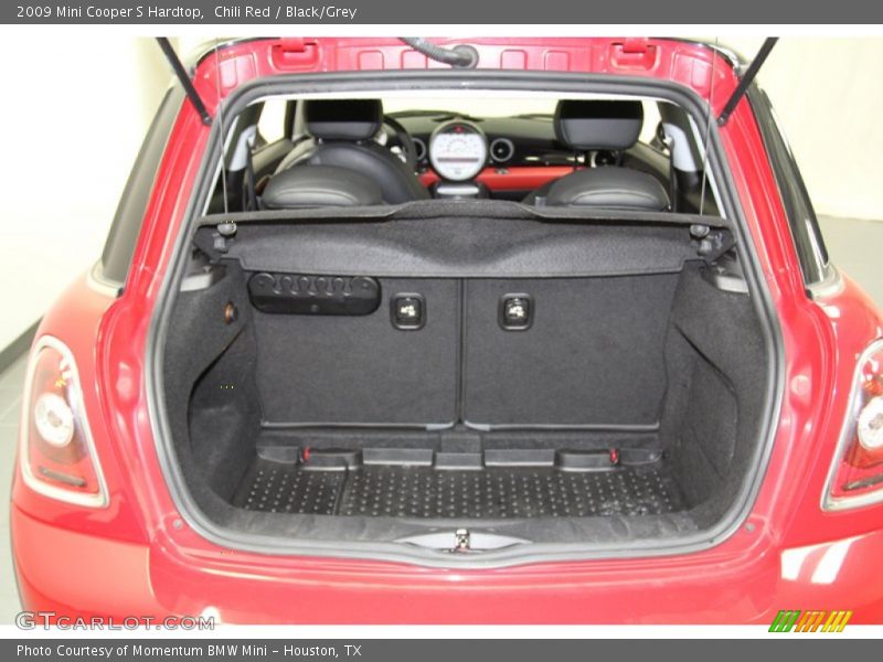 Chili Red / Black/Grey 2009 Mini Cooper S Hardtop