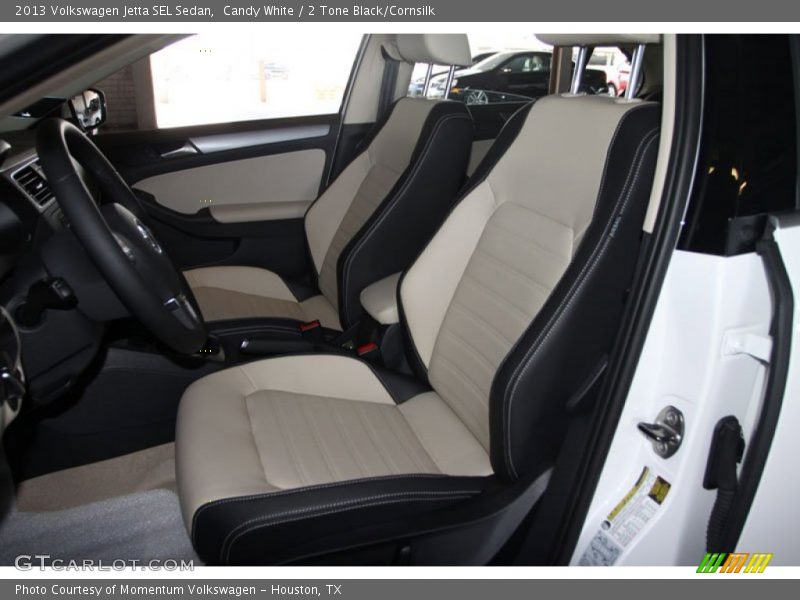 Front Seat of 2013 Jetta SEL Sedan