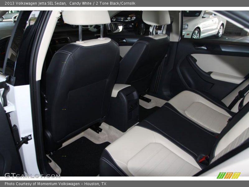 Rear Seat of 2013 Jetta SEL Sedan