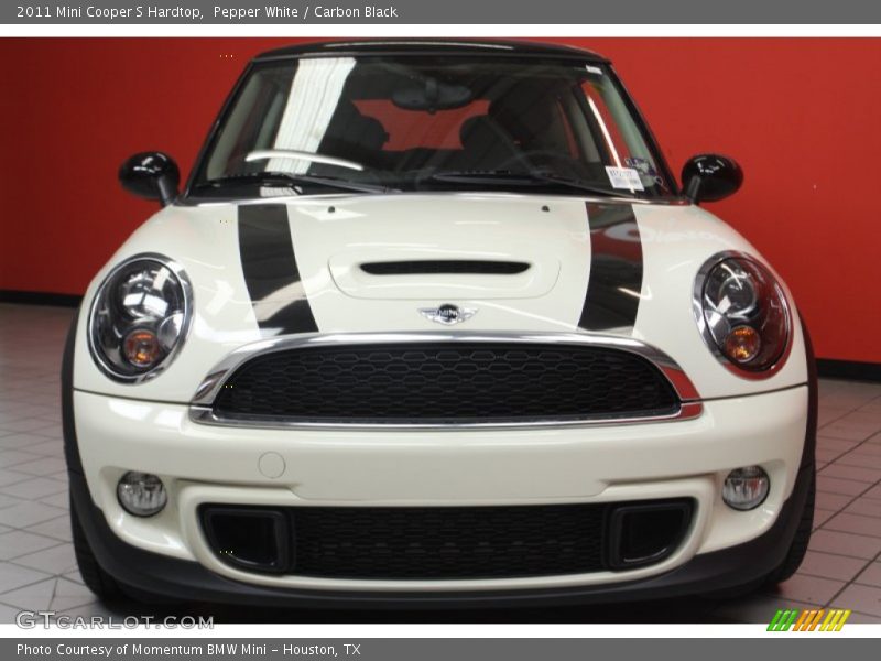Pepper White / Carbon Black 2011 Mini Cooper S Hardtop