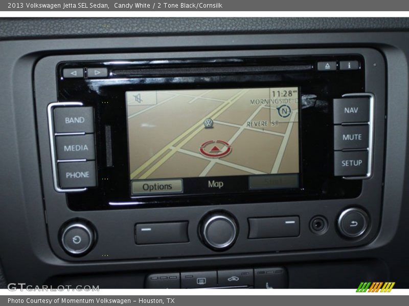 Navigation of 2013 Jetta SEL Sedan