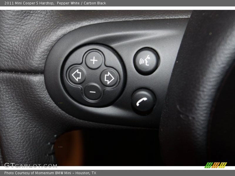 Pepper White / Carbon Black 2011 Mini Cooper S Hardtop