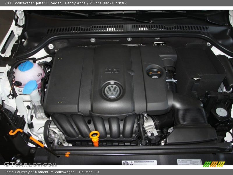 Candy White / 2 Tone Black/Cornsilk 2013 Volkswagen Jetta SEL Sedan
