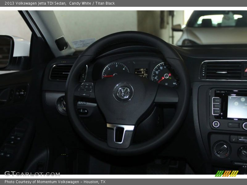 Candy White / Titan Black 2013 Volkswagen Jetta TDI Sedan