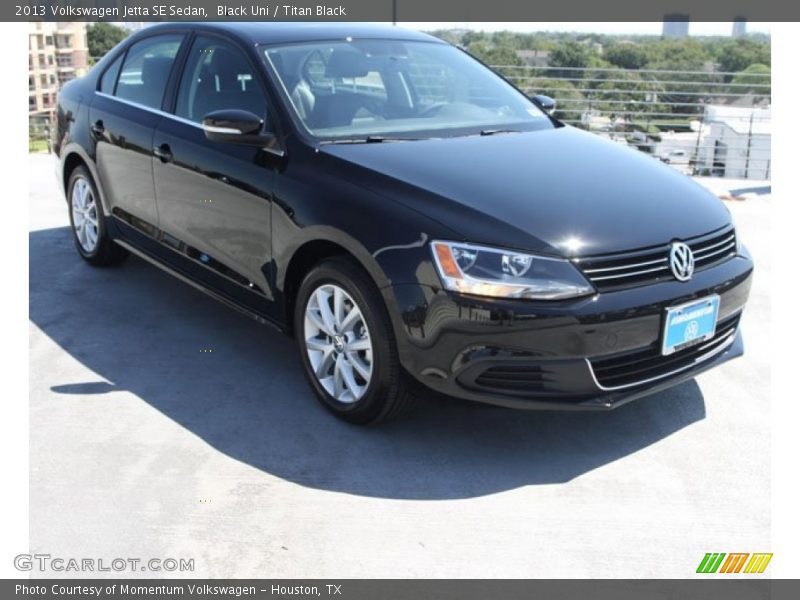 Black Uni / Titan Black 2013 Volkswagen Jetta SE Sedan
