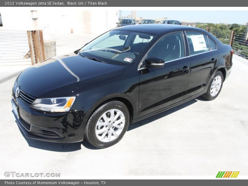 Black Uni / Titan Black 2013 Volkswagen Jetta SE Sedan