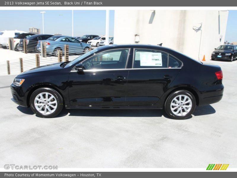Black Uni / Titan Black 2013 Volkswagen Jetta SE Sedan