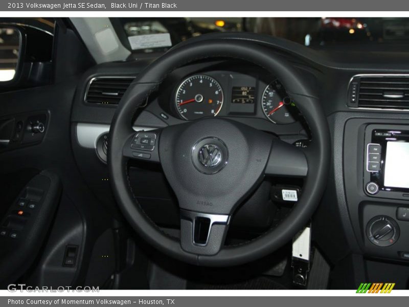 Black Uni / Titan Black 2013 Volkswagen Jetta SE Sedan