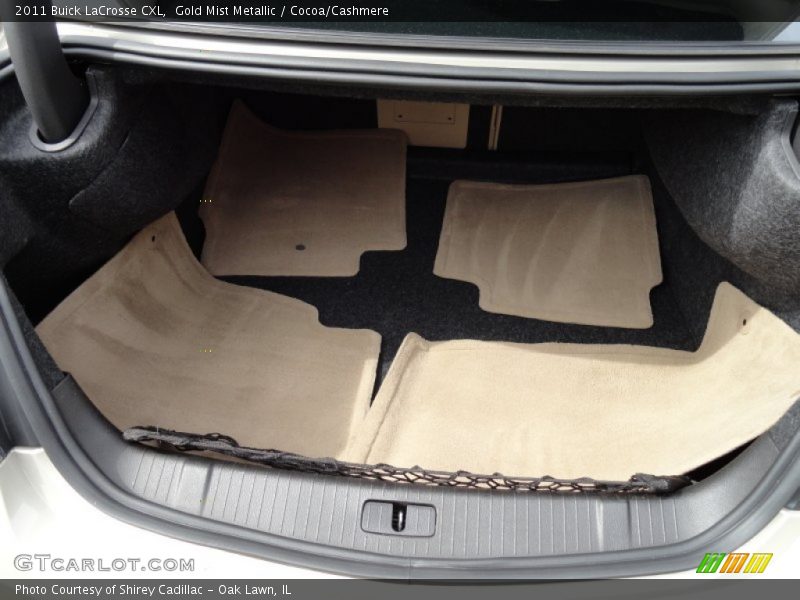 Gold Mist Metallic / Cocoa/Cashmere 2011 Buick LaCrosse CXL