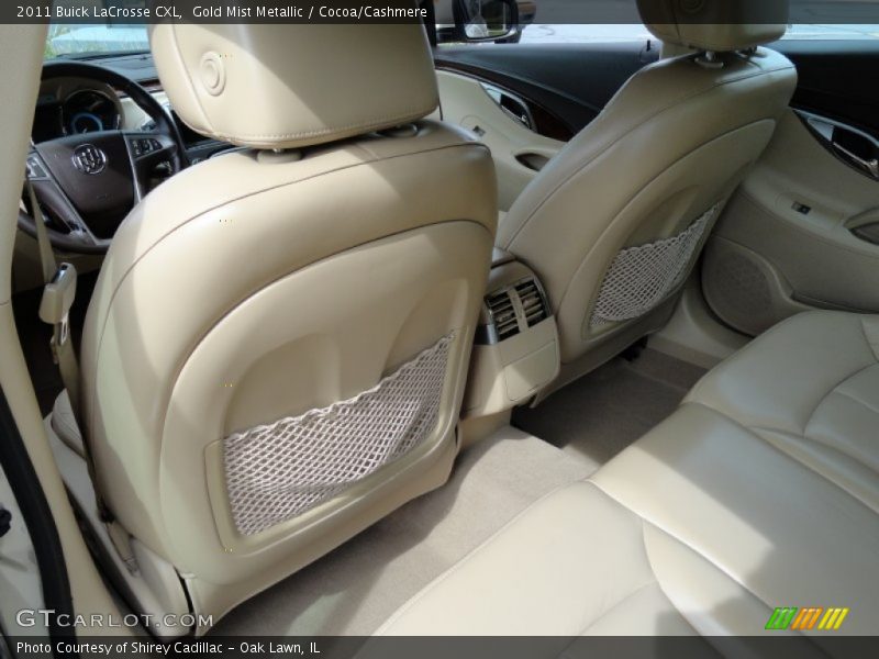Gold Mist Metallic / Cocoa/Cashmere 2011 Buick LaCrosse CXL