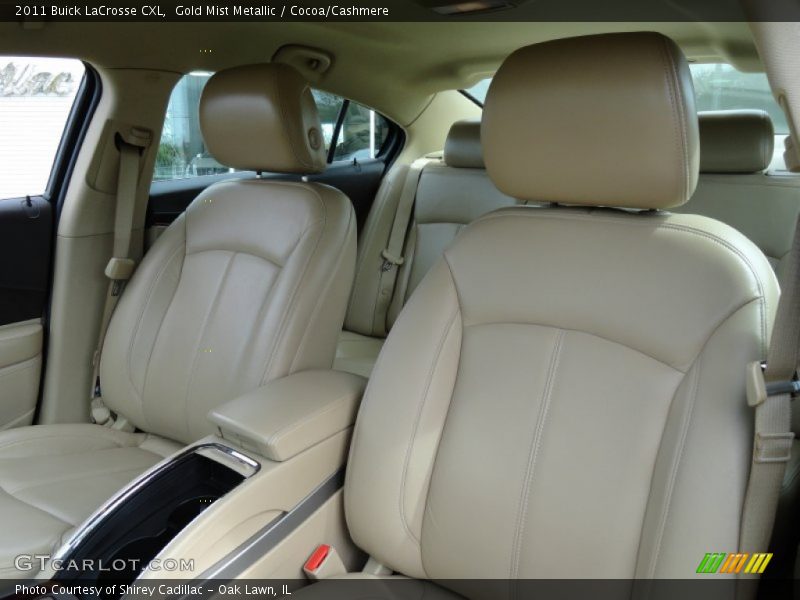Gold Mist Metallic / Cocoa/Cashmere 2011 Buick LaCrosse CXL