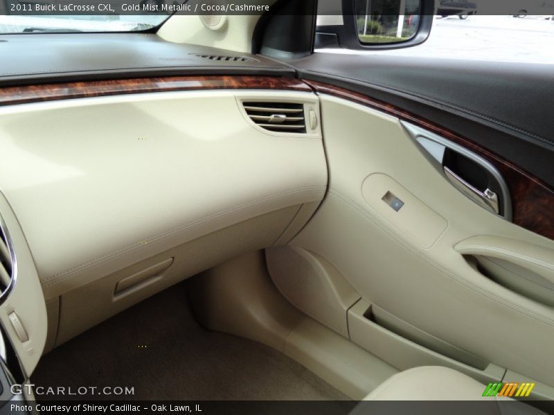 Gold Mist Metallic / Cocoa/Cashmere 2011 Buick LaCrosse CXL