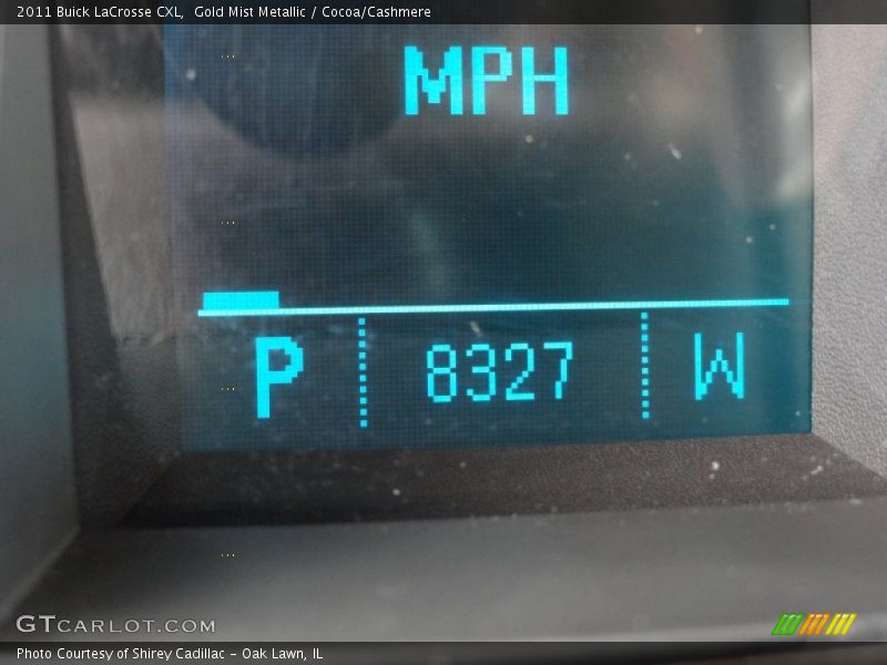 Gold Mist Metallic / Cocoa/Cashmere 2011 Buick LaCrosse CXL