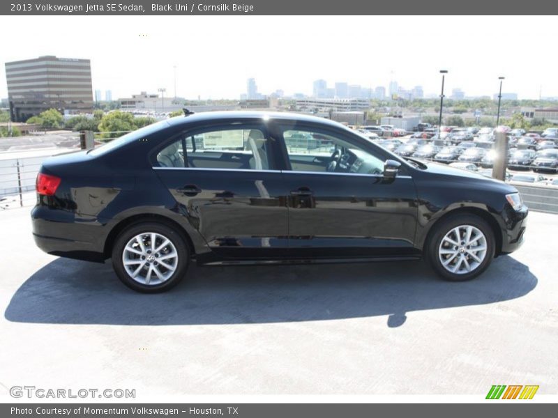 Black Uni / Cornsilk Beige 2013 Volkswagen Jetta SE Sedan