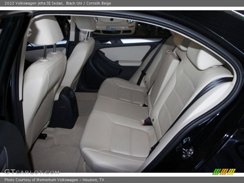 Black Uni / Cornsilk Beige 2013 Volkswagen Jetta SE Sedan