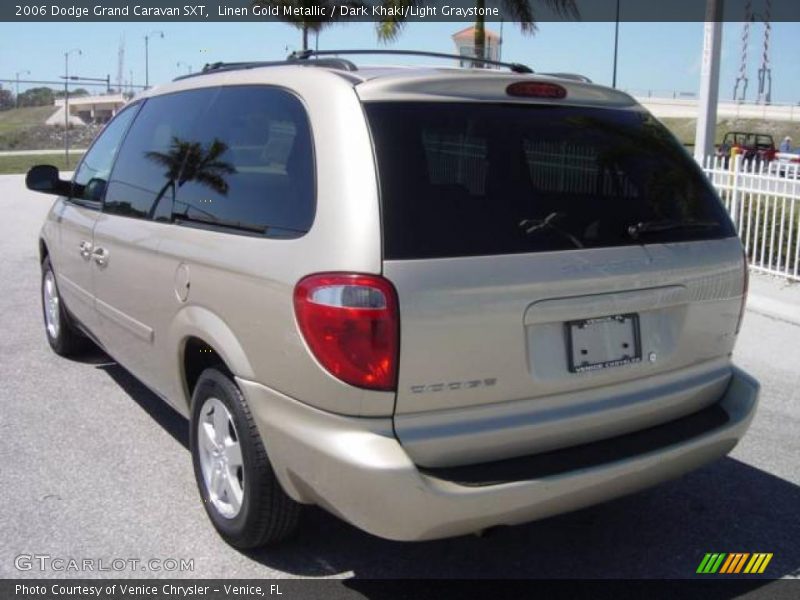 Linen Gold Metallic / Dark Khaki/Light Graystone 2006 Dodge Grand Caravan SXT