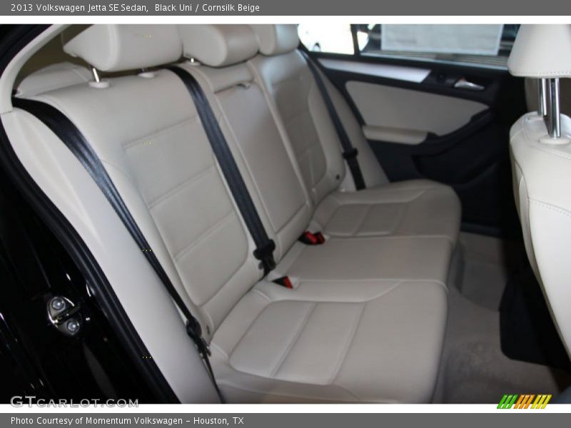 Black Uni / Cornsilk Beige 2013 Volkswagen Jetta SE Sedan