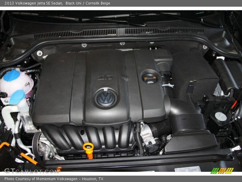 Black Uni / Cornsilk Beige 2013 Volkswagen Jetta SE Sedan