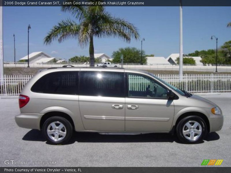 Linen Gold Metallic / Dark Khaki/Light Graystone 2006 Dodge Grand Caravan SXT