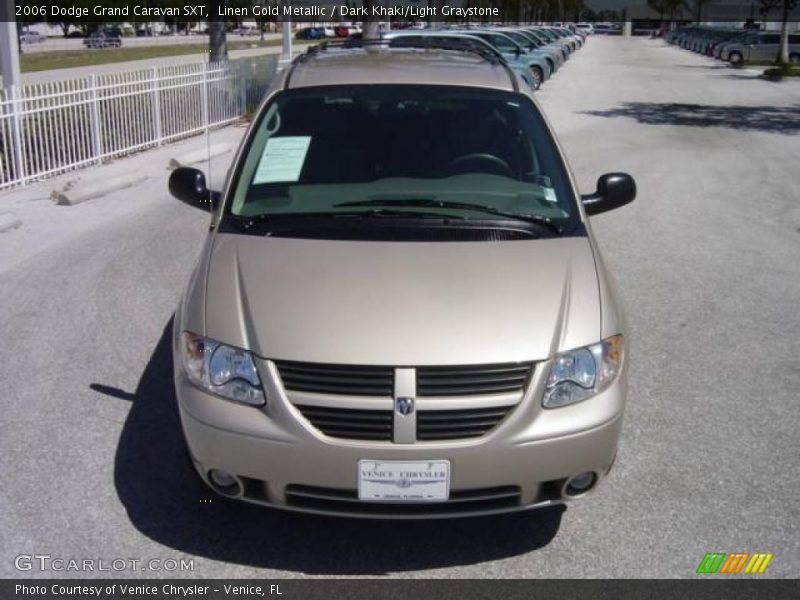 Linen Gold Metallic / Dark Khaki/Light Graystone 2006 Dodge Grand Caravan SXT