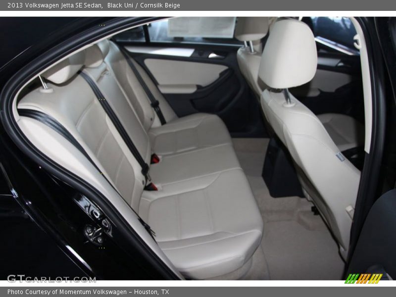 Black Uni / Cornsilk Beige 2013 Volkswagen Jetta SE Sedan