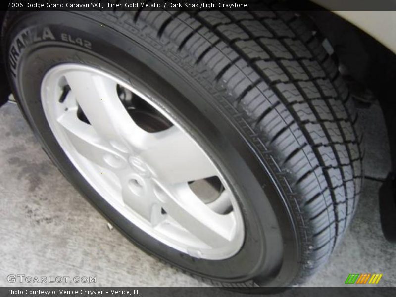 Linen Gold Metallic / Dark Khaki/Light Graystone 2006 Dodge Grand Caravan SXT