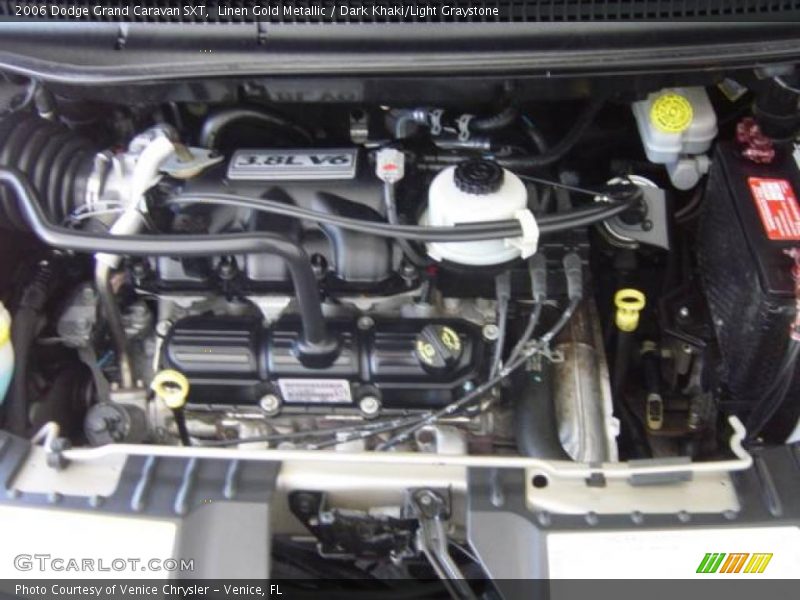 Linen Gold Metallic / Dark Khaki/Light Graystone 2006 Dodge Grand Caravan SXT
