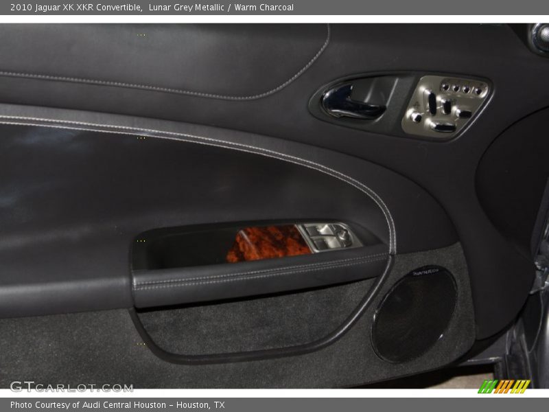 Lunar Grey Metallic / Warm Charcoal 2010 Jaguar XK XKR Convertible