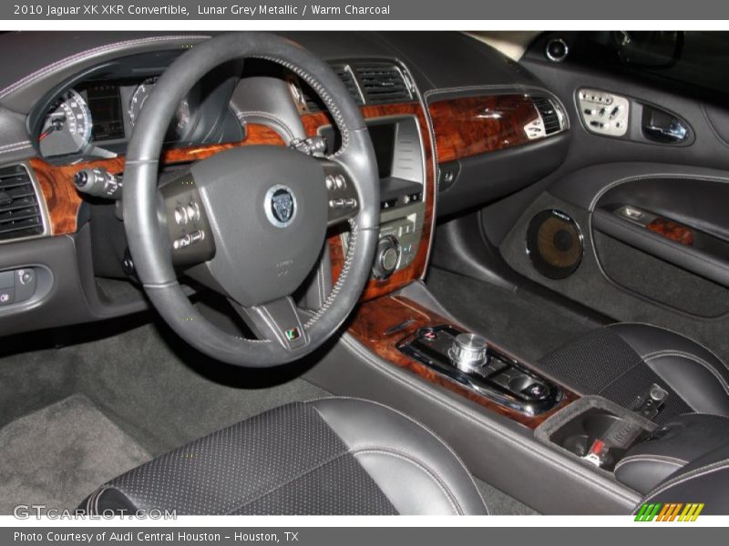 Warm Charcoal Interior - 2010 XK XKR Convertible 