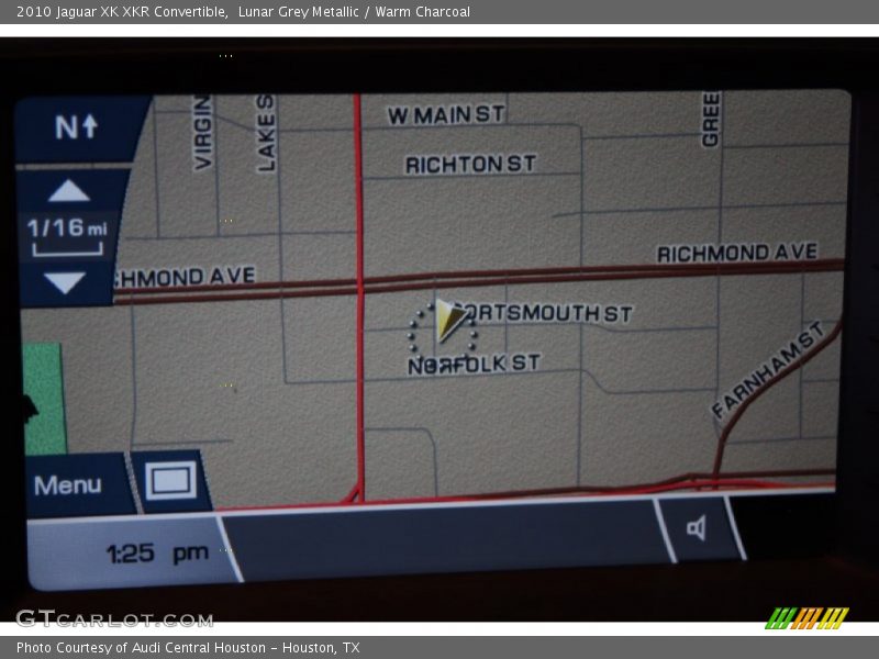 Navigation of 2010 XK XKR Convertible