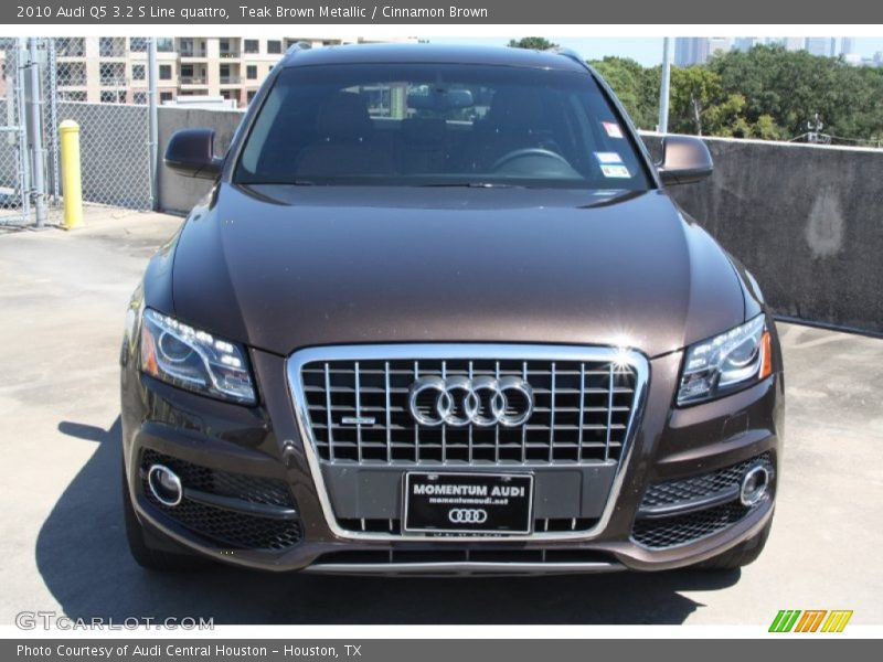 Teak Brown Metallic / Cinnamon Brown 2010 Audi Q5 3.2 S Line quattro