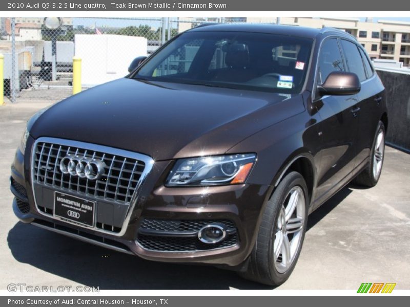 Teak Brown Metallic / Cinnamon Brown 2010 Audi Q5 3.2 S Line quattro