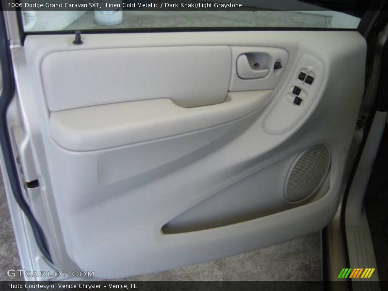 Linen Gold Metallic / Dark Khaki/Light Graystone 2006 Dodge Grand Caravan SXT