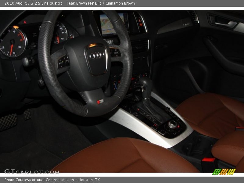 Teak Brown Metallic / Cinnamon Brown 2010 Audi Q5 3.2 S Line quattro