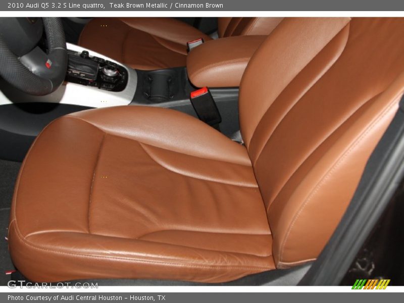 Teak Brown Metallic / Cinnamon Brown 2010 Audi Q5 3.2 S Line quattro