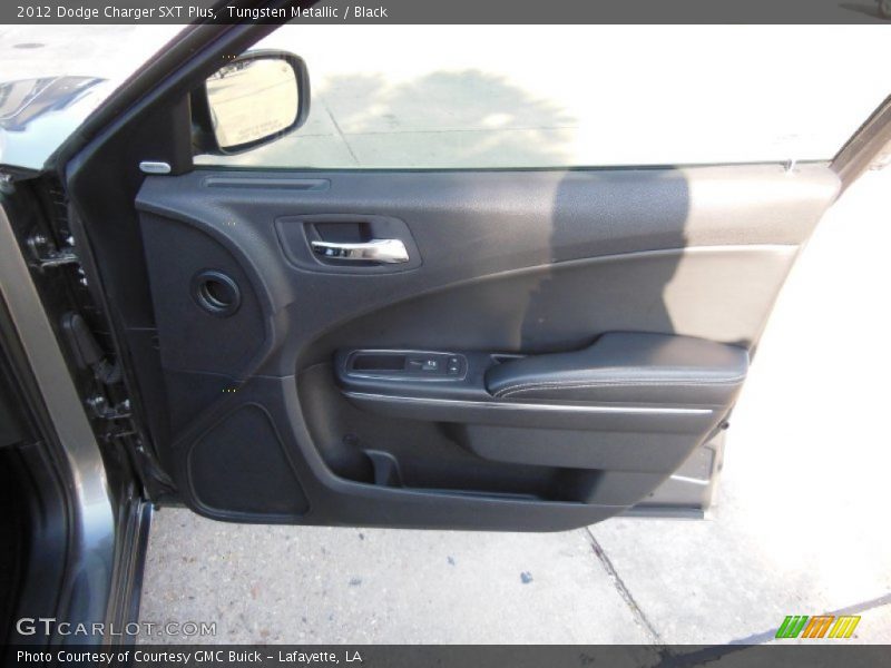 Tungsten Metallic / Black 2012 Dodge Charger SXT Plus