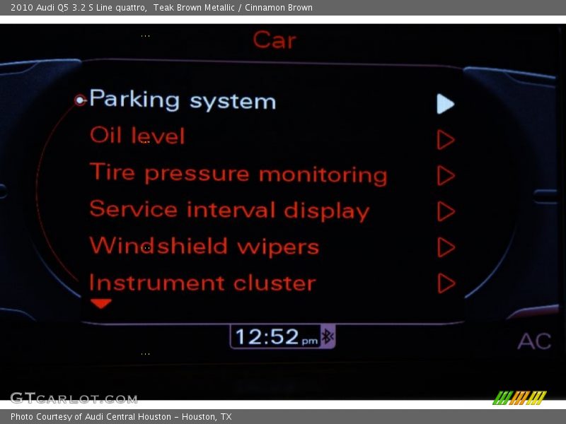 Teak Brown Metallic / Cinnamon Brown 2010 Audi Q5 3.2 S Line quattro
