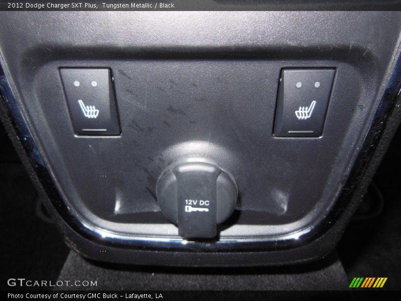 Tungsten Metallic / Black 2012 Dodge Charger SXT Plus