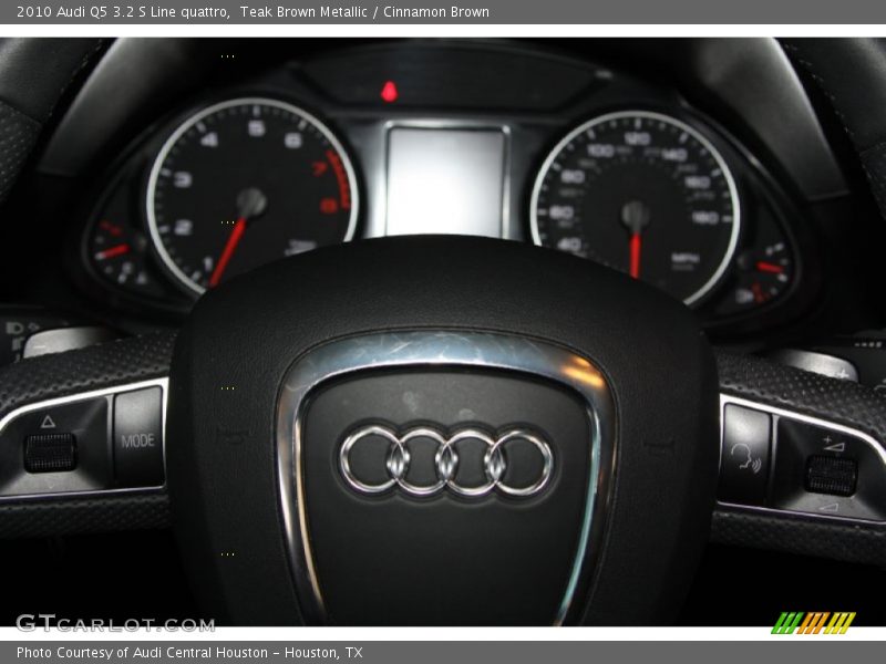 Teak Brown Metallic / Cinnamon Brown 2010 Audi Q5 3.2 S Line quattro