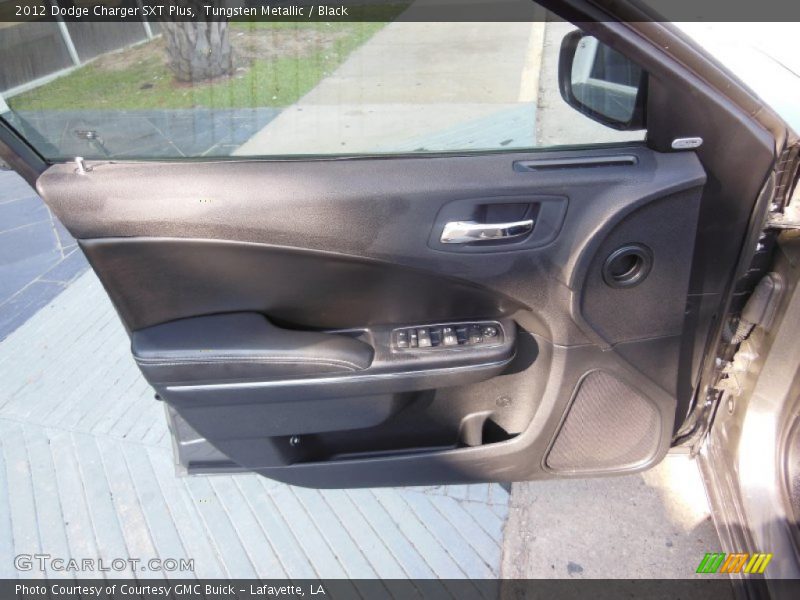 Tungsten Metallic / Black 2012 Dodge Charger SXT Plus