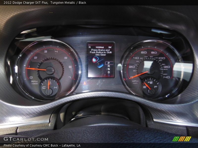 Tungsten Metallic / Black 2012 Dodge Charger SXT Plus