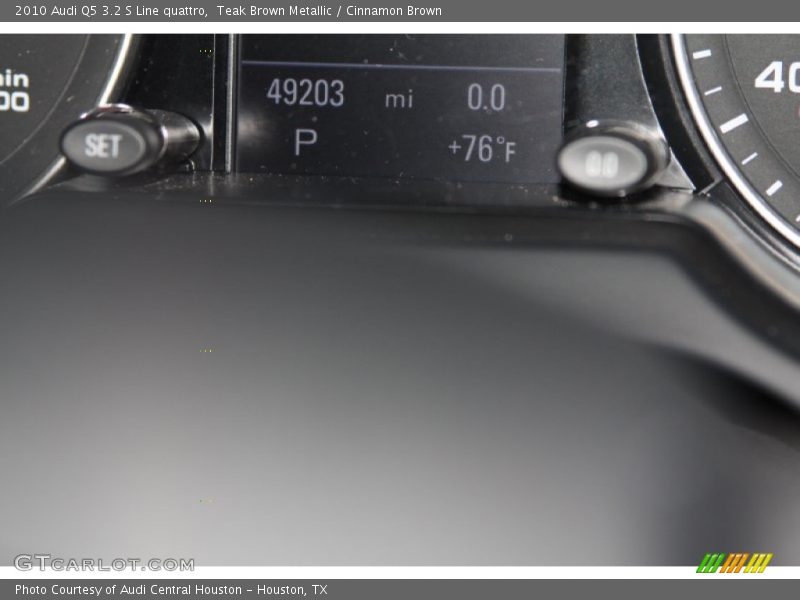 Teak Brown Metallic / Cinnamon Brown 2010 Audi Q5 3.2 S Line quattro